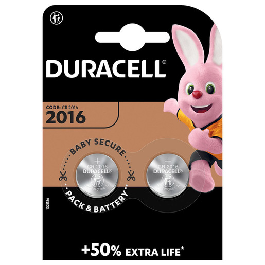 Image of Duracell Elettronics 2016 B2 2pz