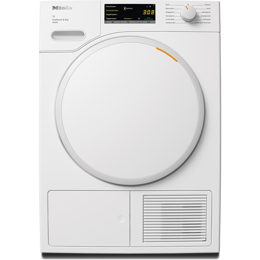 Image of Miele TWA520WP asciugatrice Libera installazione Caricamento frontale 8 kg Bianco