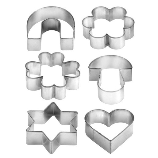 Image of Tescoma Set 6 tagliabiscotti in anello delicia