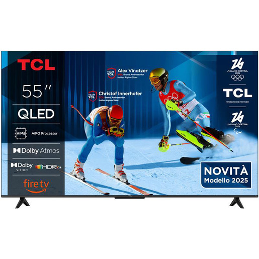 Image of TCL T6C Serie Smart TV QLED 4K 55'' 55T6C, Dolby Vision & Atmos, HDR10+, Fire TV