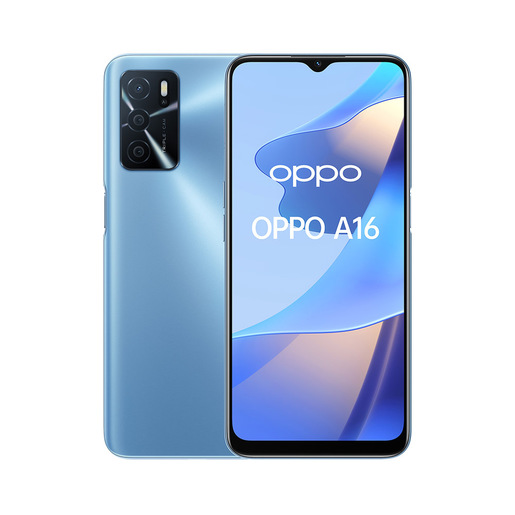 Image of OPPO A16 Smartphone, AI Triple Camera 13+2+2 MP, 6.52'' 60HZ Display, 5