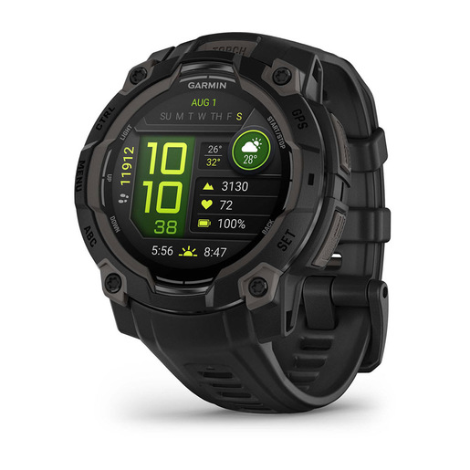 Garmin Instinct 3 AMOLED 3,05 cm (1.2'') 45 mm Digitale 390 x 390 Pixel Touch screen Nero GPS (satellitare)
