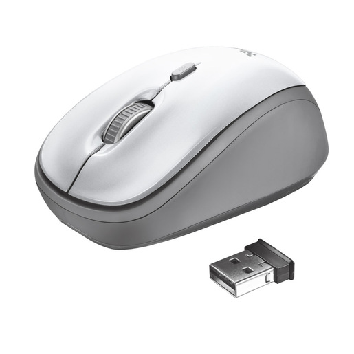 Image of Trust Yvi mouse Ufficio Ambidestro RF Wireless Ottico 1600 DPI