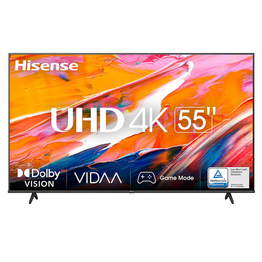 Hisense TV LED Ultra HD 4K 55'' 55A6K Smart TV, Wifi, HDR Dolby Vision, AirPlay 2