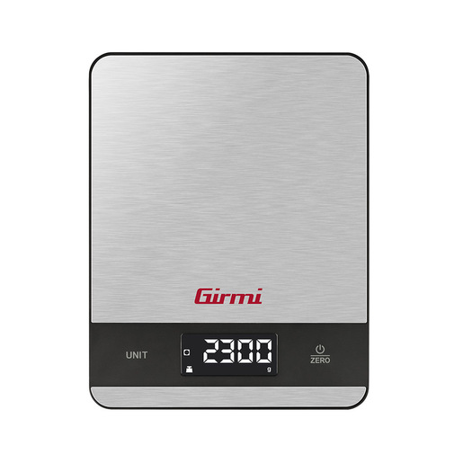 Image of Girmi PS05 bilancia da cucina Acciaio inox Superficie piana Rettangolo Bilancia da cucina elettronica