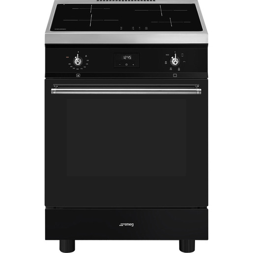 Smeg C6IMBLT2 Cucina Piano Cottura a Induzione 4 Fuochi 60 cm (Nero)