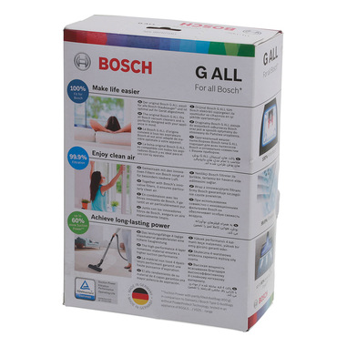 MisterVac 40 Sacchetti Per Aspirapolvere + 8 Filtri - Compatibili Siemens VSQ8SEN72C Q8.0 - Tessuto 5 Strati, Zero Plastica, Ecologici