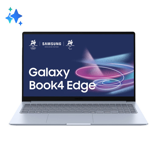 Image of Samsung Galaxy Book4 Edge Qualcomm Snapdragon X PLUS Computer portatile 39,6 cm (15.6'') Full HD 16 GB LPDDR5x-SDRAM 256 GB eUFS Wi-Fi 7 (802.11be) Windo