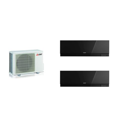 Image of Mitsubishi Electric Dualsplit 9000+12000BTu EF