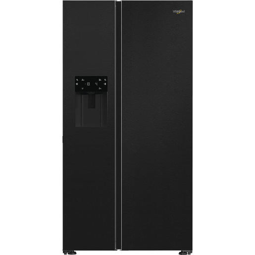 Image of Whirlpool WHG2 6574W XK5E Frigorifero Side by Side a libera installazione, Dual no frost, Classe D, Inox, 35 dbA