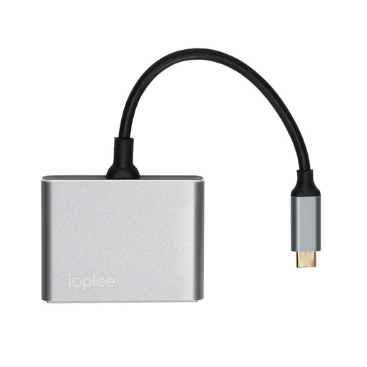 Image of IOPLEE IOPEXTHE3IN1610 hub di interfaccia USB tipo-C 5000 Mbit/s Grigio