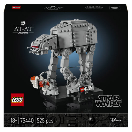 Image of LEGO Star Wars 75440 AT-AT Kit di Modellismo per Adulti, Modellino da Esposizione, Supporto e Targhetta, Regalo da Collezione