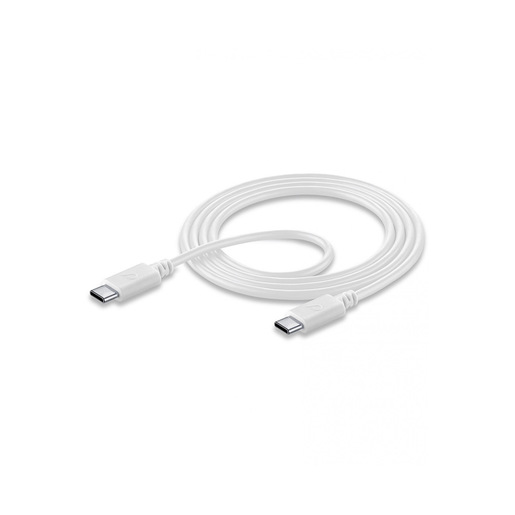 Cellularline Power Cable 120cm - USB-C to USB-C Cavo USB-C to USB-C per ricarica e trasferimento dati