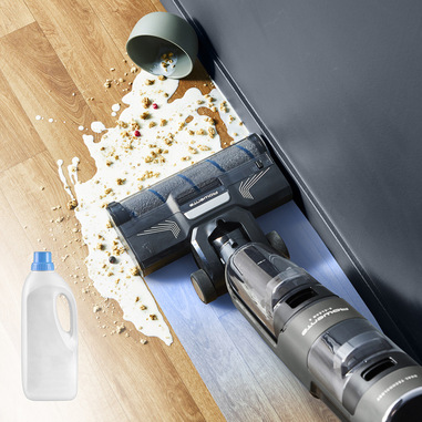 Lavapavimenti Senza Fili Rowenta X-Clean 4 - Auto-Propulsione, Doppio Serbatoio, Autonomia 50min - Foto 12