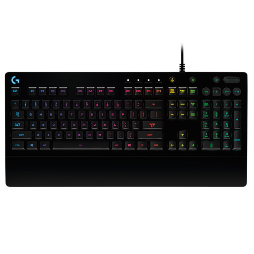 Logitech G Logitech G213 Prodigy Tastiera Gaming Cablata, LIGHTSYNC RGB, Tasti Retroilluminati, Resistente Agli Schizzi, Tasti Personalizzabili, Contr