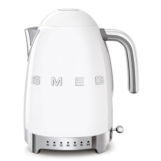 Image of Smeg Bollitore A Temperatura Variabile 50's Style – Bianco LUCIDO – KLF04WHEU