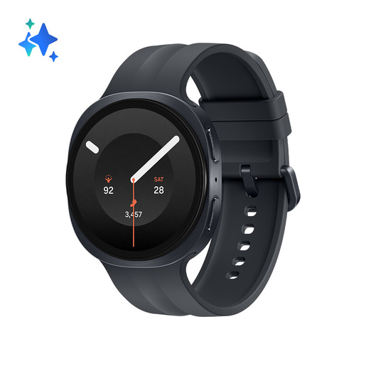 immagine di Samsung Galaxy Watch9, 44mm, Graphite, Design sottile anti-urto, guida al sonno, coaching salute, benessere cardiaco, batteria da 445 mAh, Snapdragon Wea