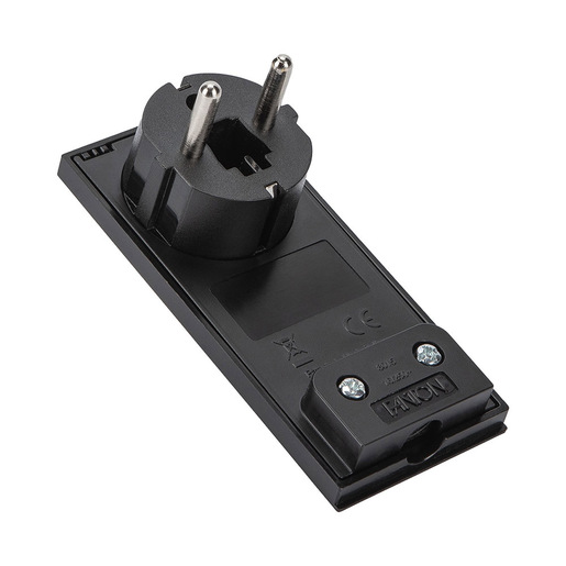 Image of FANTON 80151 presa elettrica Nero 2P+E