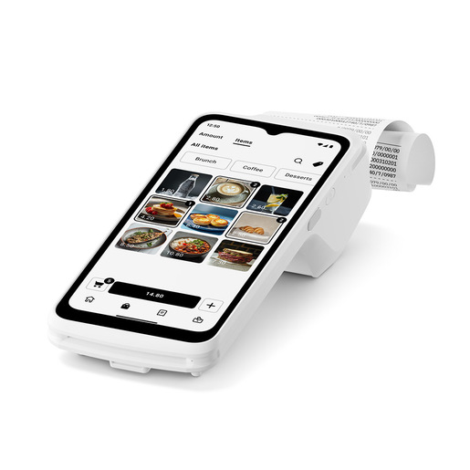 Image of SumUp Terminal lettore di card readers USB Wi-Fi + 4G Bianco