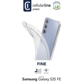 Cellularline Fine Cover Per Galaxy S25 Fe, Trasparente-image