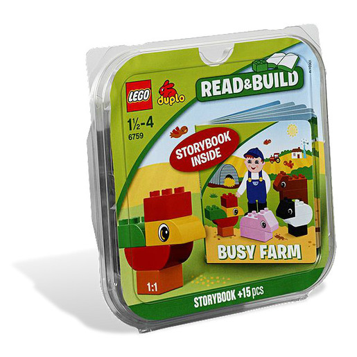 Image of LEGO DUPLO Costruzioni la fattoria, leggi e costruisci