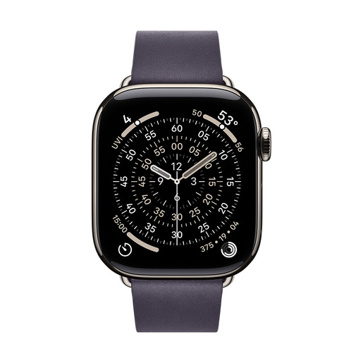 Apple Cinturino Modern viola mezzanotte (42 mm) - Medium
