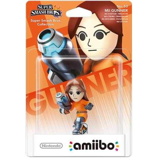 Image of Nintendo Amiibo Smash Mii Gunner