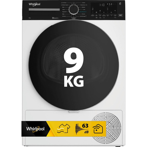 Image of        Whirlpool C WD 94M WBS IT, Capacità 9kg, classe C, colore White, Display digitale XL, Wi-Fi, IronTouch