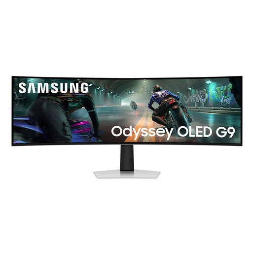 Samsung S49DG910SU Monitor PC 124,5 cm (49'') 5120 x 1440 Pixel Dual QHD OLED Argento