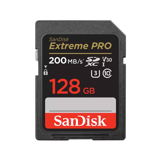 Image of        SanDisk Extreme PRO 128 GB SDXC UHS-I Classe 10