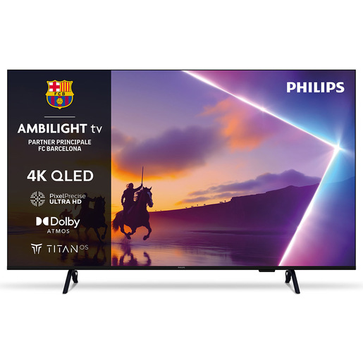 Image of Philips Ambilight TV 65PUS8400 4K UHD QLED 164cm 65'' Smart TV Dolby Atmos Titan OS
