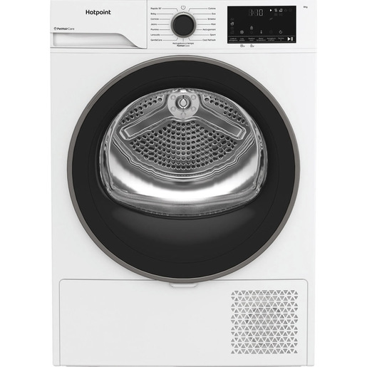 Image of Hotpoint Ariston Asciugatrice slim a pompa di calore , 8 kg - HPT 83D BS IT - Délica