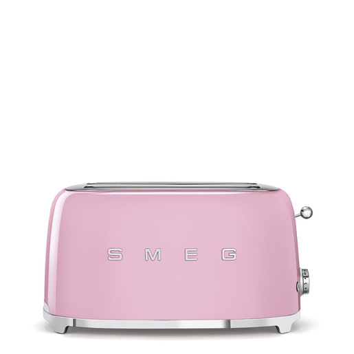 Image of Smeg Tostapane 50's Style – Rosa LUCIDO 2x4 – TSF02PKEU