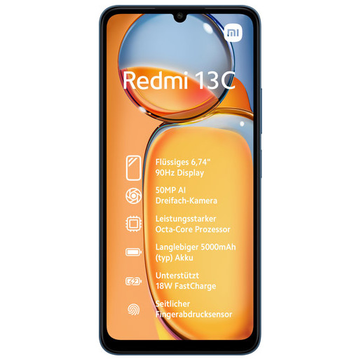 Image of Xiaomi Redmi 13C 17,1 cm (6.74'') Doppia SIM 4G USB tipo-C 8 GB 256 GB