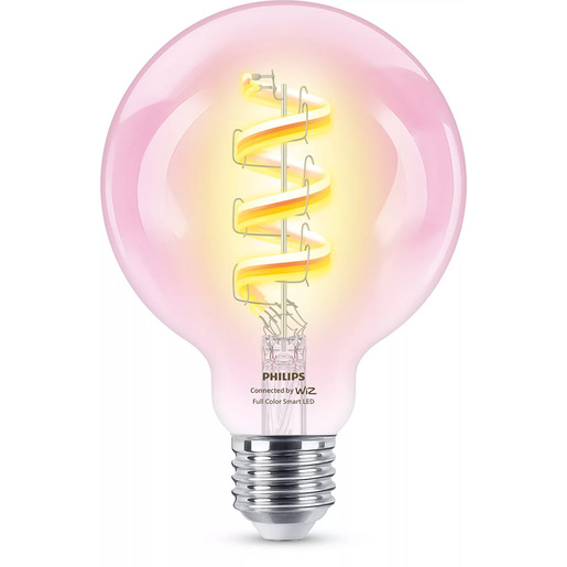 Image of Philips Lampadina trasparente a filamento 40 W G95 E27