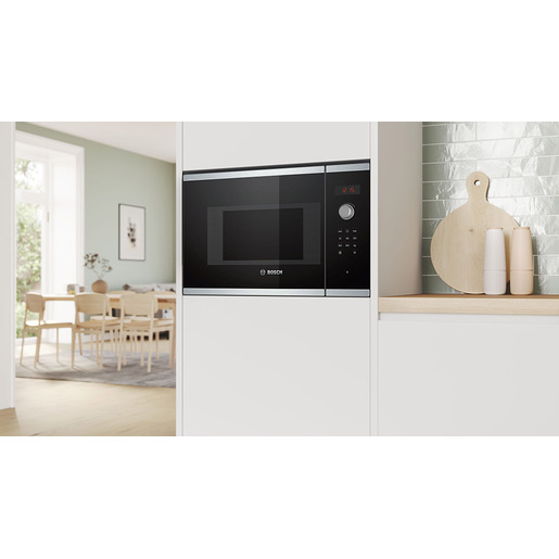 Image of Bosch Serie 4 BFL523MS1F Microonde da incasso 38cm Acciaio inox