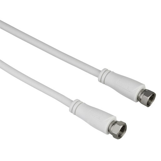 Image of Hama Cavo SAT M/SAT M, 1,5 metri, bianco, 90 dB, 1 stella