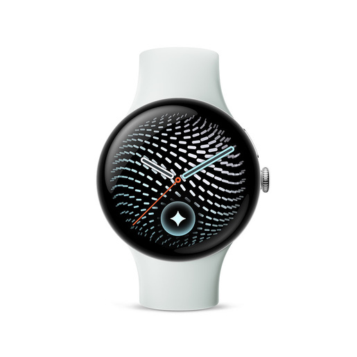 Google Pixel Watch 5 AMOLED 45 mm Digitale Touch screen Argento Wi-Fi GPS (satellitare)