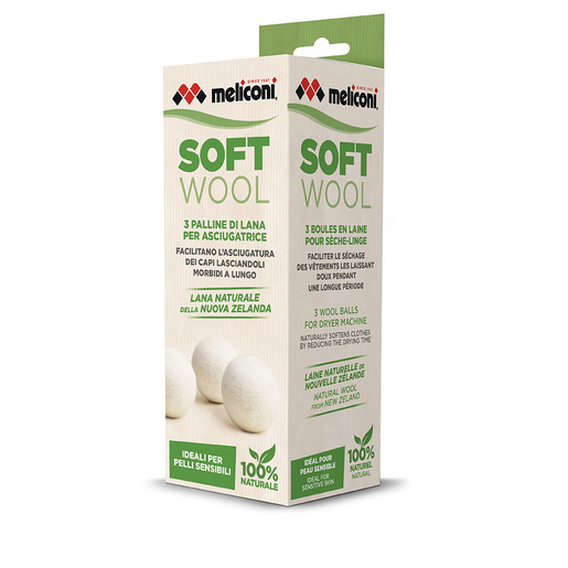 Image of Meliconi Soft Wool accessorio e componente per asciugatrice Palline per asciugatrice