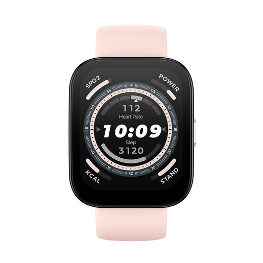 Image of Amazfit Bip 5 4,85 cm (1.91'') TFT 45.9 mm Digitale 320 x 380 Pixel Touch screen Rosa GPS (satellitare)