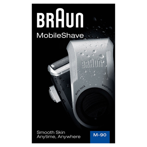 Image of Braun MobileShave Rasoio portatile PocketGo M90