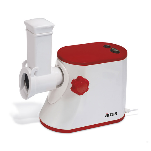 Image of Artus G15 electric grater/spiralizer Plastica Rosso, Bianco