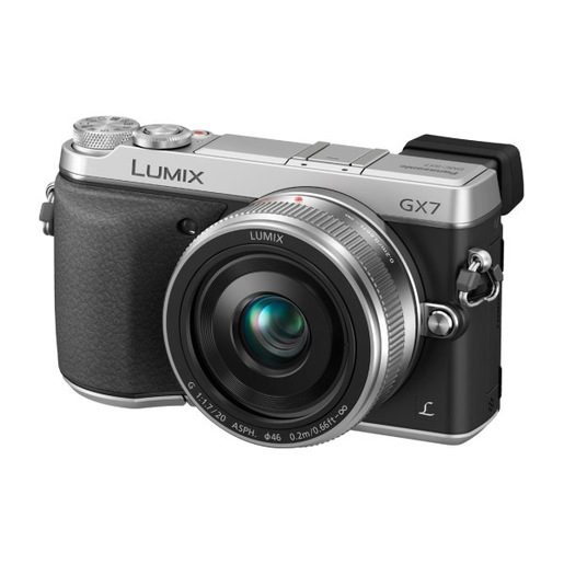 Image of Panasonic Lumix DMC-GX7 + G 20mm MILC 16 MP Live MOS 4592 x 3448 Pixel