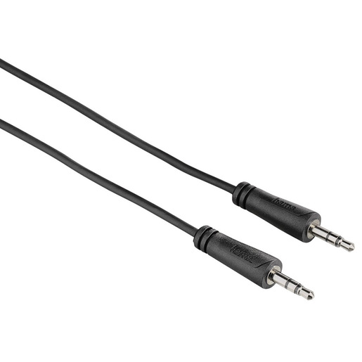 Image of Hama Cavo Jack 3.5 mm M/Jack 3.5 mm M, 1,5 metri, nero, 1 stella