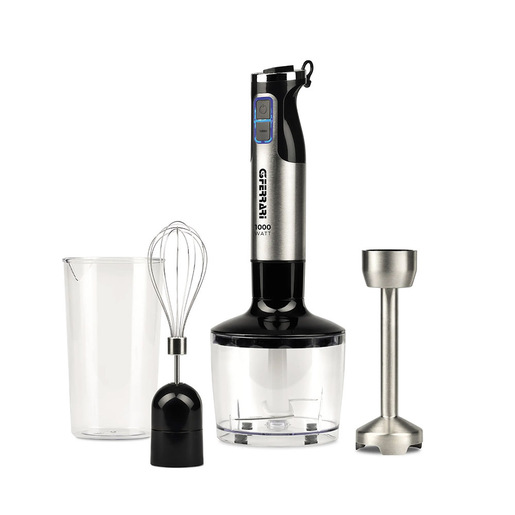 Image of G3 Ferrari G20143 frullatore Frullatore ad immersione 1000 W Nero, Acciaio inox