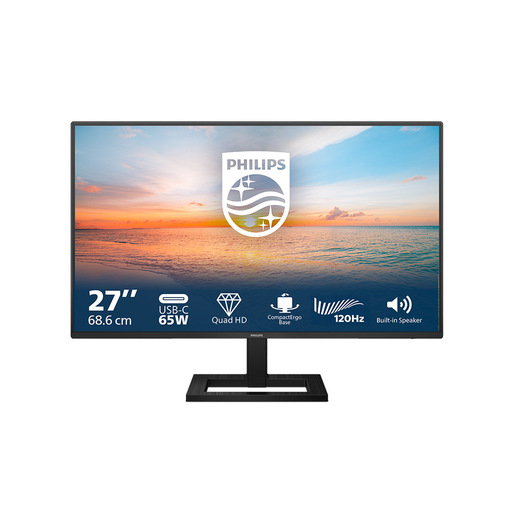 Image of Philips Serie 1000 27E1N1600AE/00 Monitor PC 68,6 cm (27'') 2560 x 1440 Pixel Quad HD LCD Nero
