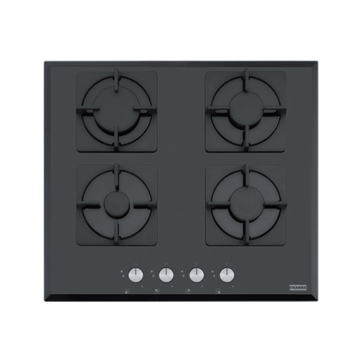 Image of Franke FHNS 604 4G BK C Nero Da incasso 59 cm Gas 4 Fornello(i)