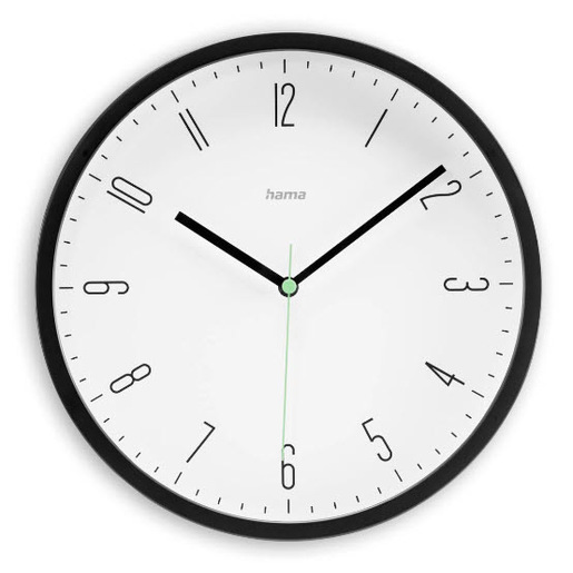 Image of Hama Capri Orologio al quarzo Rotondo Nero, Bianco