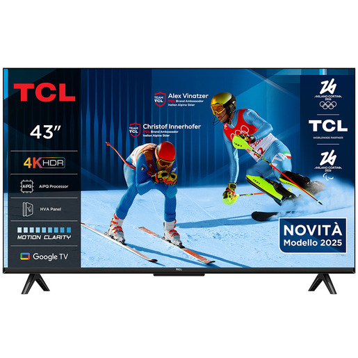 Image of TCL P6K Serie Smart TV 4K Ultra HD 43'' 43P6K, Dolby Audio, HDR10+, Google TV