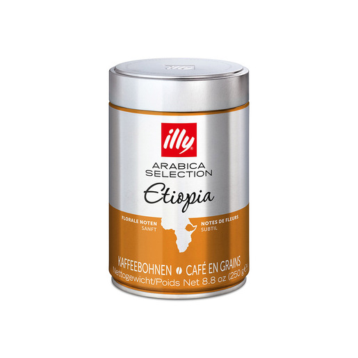 Image of Illy Barattolo da 250g di caffè in grani ARABICA SELECTION ETIOPIA